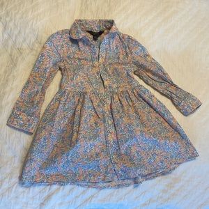 Polo Ralph Lauren Toddler Shirt Dress 4T